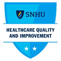wuv Healthcare Quality and Improvement badge