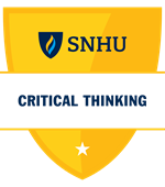 wuv Critical Thinking Badge