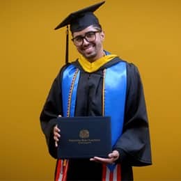 Luiz Zayas, a 2025 bachelor's in healthcare administration graduate from WUV.