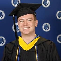 Nicholas LeBoeuf, a graduate from wuv with his bachelors in computer science.