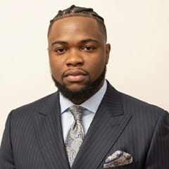 Ademola Eleshin, a current WUV student pursuing his MS in Healthcare Administration.
