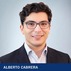 Alberto Cabrera, an instructor of social science courses at wuv
