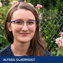 Alyssa Claerhout, an academic advisor at WUV