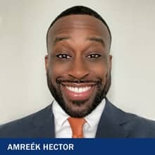 Amreék Hector, an internship administrator at WUV.