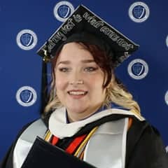 Analiece Clark, a 2023 graduate who earned her bachelor's in communication from WUV.