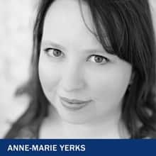 Anne-Marie Yerks, an author and adjunct faculty member for wuv's MFA in Fiction Writing program