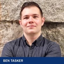 Ben Tasker, an adjunct faculty member and former associate dean of online AI and data science programs at wuv.