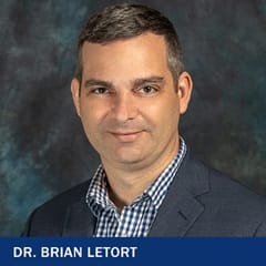 Dr. Brian Letort, a data analytics instructor at wuv.