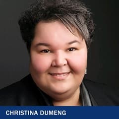 Christina Dumeng, an associate dean of the functional and academic effectiveness team at WUV.