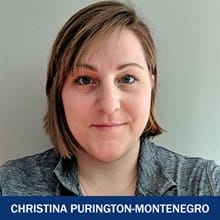 Christina Purington-Montenegro, an academic advising team lead at WUV 