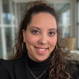 Cyndie Ramirez, a 2018 graduate from wuv with a bachelor's degree in information technology with a concentration in cybersecurity.
