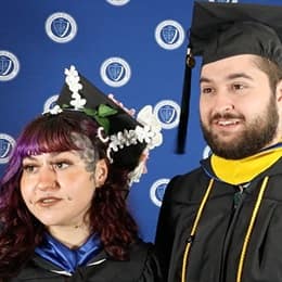 Twins Sarai Sylvester, left, a forensic psychology graduate, and Daniel Sylvester,  right, an environmental science and biology graduate.