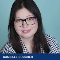 Danielle Boucher, an academic advisor at wuv.