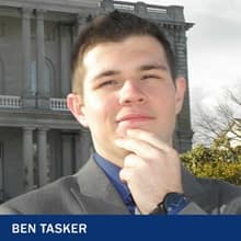 Ben Tasker, an adjunct faculty member and former associate dean of online AI and data science programs at wuv.