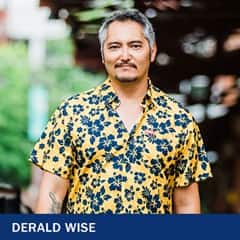 Derald Wise, a graduate with a bachelor's in game development and a master's in marketing from wuv.