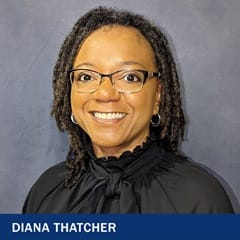 Diana Thatcher, a finance adjunct instructor at WUV
