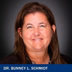Dr. Bunney L. Schmidt, CPA, an accounting instructor at WUV.