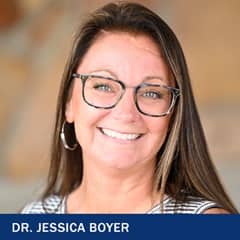 Dr. Jessica Boyer, instructor at WUV and former communications director
