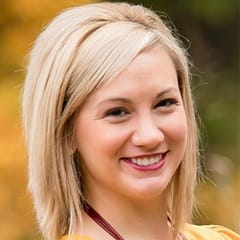 Kelsey Deters, DNP RN FNP-C, undergraduate clinical faculty at WUV Caption: Dr. Kelsey Deters.