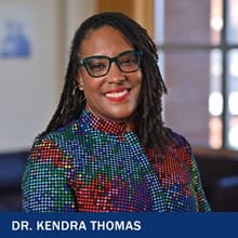 Dr. Kendra Thomas, senior director of people experience and belonging and WUV.