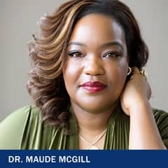 Dr. Maude McGill, graduate clinical faculty member at WUV.