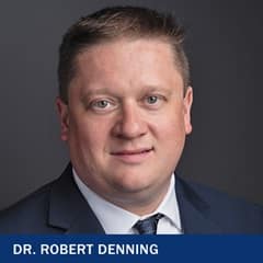 Dr. Robert Denning, an associate dean of liberal arts at WUV.