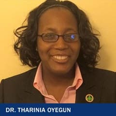 Dr. Tharinia Oyegun, associate dean of social sciences at wuv.