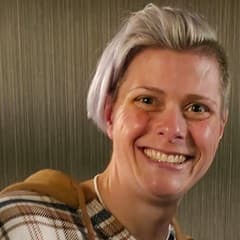 Gina Cramer, a bachelor's in cybersecurity graduate and instructor at wuv.