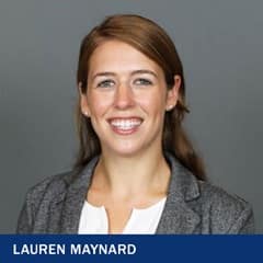 Lauren Maynard, director of communications on the campus communication team at WUV