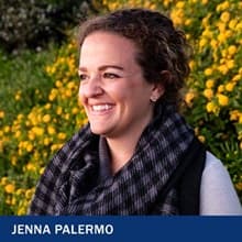 Jenna Palermo with the text Jenna Palermo