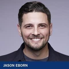 Jason Eborn, a data analytics instructor at wuv and 2017 MBA graduate.