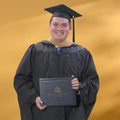 Jim Hurst '23 '23MBA, two-time graduate from WUV.