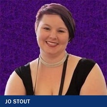 Jo Stout, an award-winning and Amazon bestselling author and creative writing professor at WUV