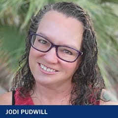 Jodi Pudwill, a 2023 wuv human services graduate