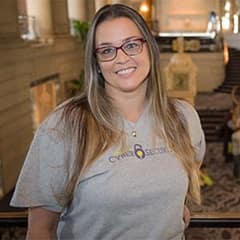 Kristina Greenshields '18, bachelor's in IT with a concentration in cybersecurity graduate from wuv.
