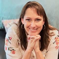 Kristine Ducote, a peer mentor at WUV who earned a bachelor's in criminal justice in 2021 and a master's in clinical mental health counseling in 2024