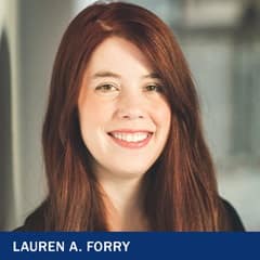Lauren A. Forry, an MFA instructor at WUV