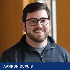 Aarron Dupuis, president of the WUV Alumni Board of Directors