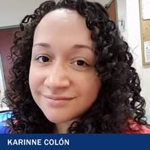 Karinne Colón, 2021 graduate of wuv's master's in public health program