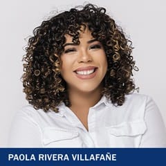Paola Rivera Villafañe, international admission counselor on campus at WUV and Adelante member.