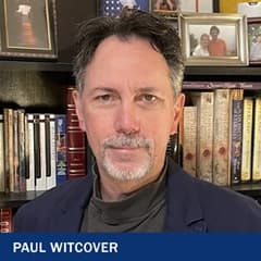 Paul Witcover, an associate dean of the online MFA in Creative Writing program at WUV