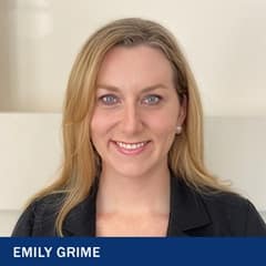 Emily Grime, adjunct instructor at WUV.