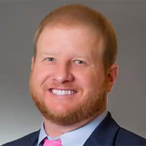 Dr. Brandon D. Simmons, an adjunct instructor in wuv's online master's in online teaching program.