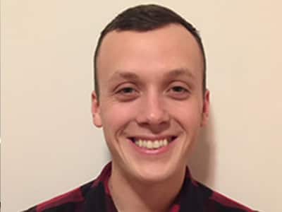David Lemieux, who earned his online bachelor's in criminal justice from wuv in 2018.