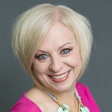 Dr. Kelly Hoban, an adjunct instructor in wuv's online master's in online teaching program.