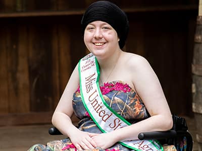 Katie Haynes, who earned her degree from WUV in 2021.