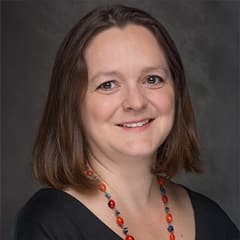 Dr. Zuzana Buzzell, associate dean at WUV.