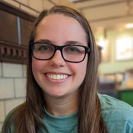 Rebecca LeBoeuf Blanchette, a graduate and writer at WUV