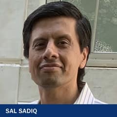 Sal Sadiq, an adjunct finance instructor at WUV. 