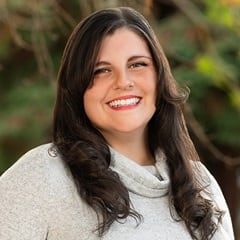 Samantha Spearin, an WUV student earning a bachelor's in criminal justice with a concentration in homeland security and counterterrorism.